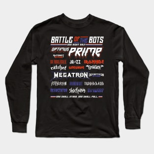 Battle of the Bots - Transformers Festival Long Sleeve T-Shirt